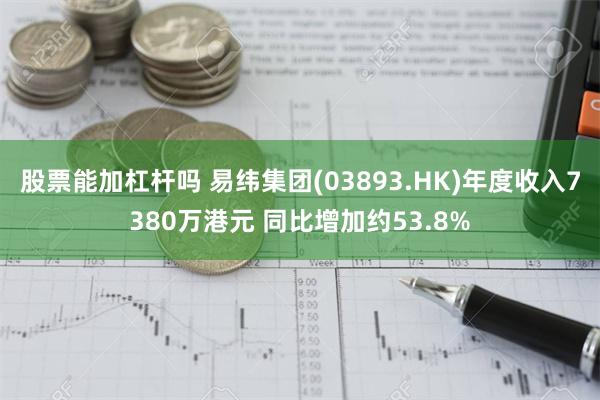 股票能加杠杆吗 易纬集团(03893.HK)年度收入7380万港元 同比增加约53.8%